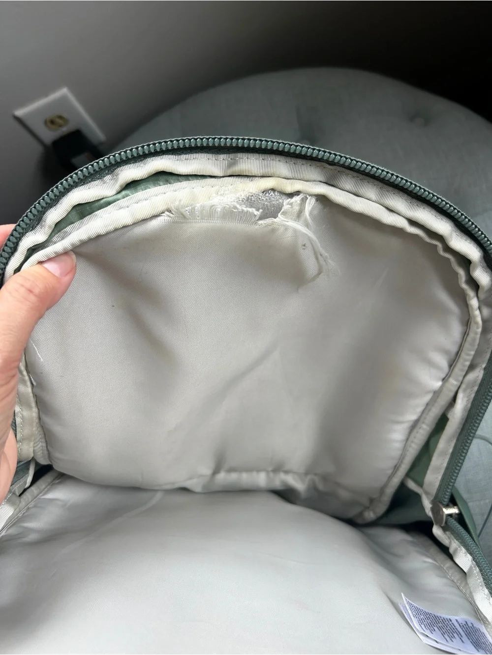 The North Face Borealis FlexVent Backpack Sage Green Hiking Laptop Bag